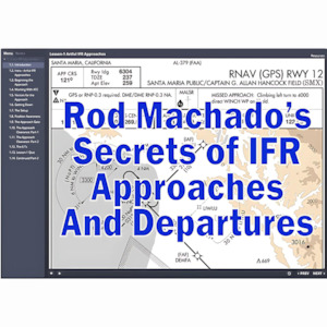 Pilot Training Books: Rod Machado’s Secrets of Instrument Approaches and Departures - FAA eLearning Course