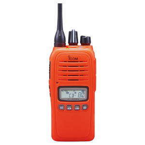 Non Aviation Radios: ICOM IC-41PRO Waterproof UHF CB Handheld Radio - Orange