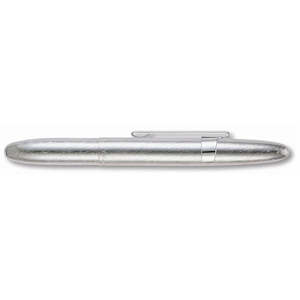 Fisher Space Pen Bullet w Clip (Brushed Chrome)