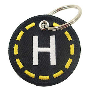 For The Ipad: Helipad Embroidered Keychain
