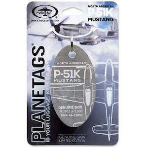 Planetags: Planetag P-51K Mustang - 44-12852