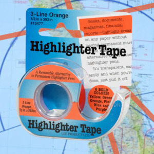 Highlighter Tape - Orange