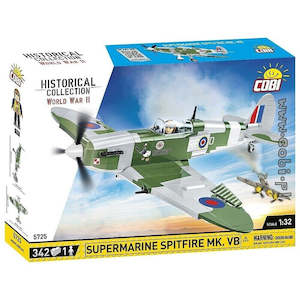 Military Memorabilia: COBI Historical Collection WWII Supermarine Spitfire MK.VB
