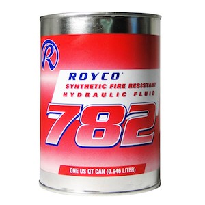 Whats On Sale 1: ROYCO 782 Fire Resistant Hydraulic Fluid - 1 Quart