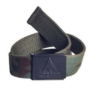 Belts: TOP GUN Bottle Opener Stealth Camo Belt - Small