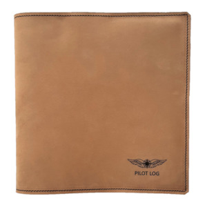 Sparrowhawk Pilots Nubuck Leather Logbook Cover