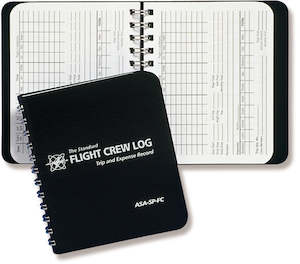 Logbooks And Covers: ASA Flight Crew Log