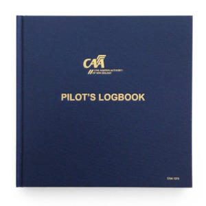Logbooks And Covers: New Zealand CAA Pilots Logbook
