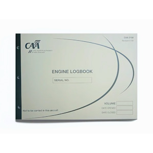 CAA 2158 Engine Logbook