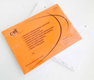 Logbooks And Covers: CAA1464 Aircraft Airworthiness Directives, Aircraft Modifications, Engine and Propeller Installations