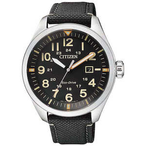 Citizen Military Eco-Drive Black - AW5000-24E