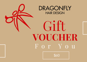 Products: Gift Voucher Dragonfly Hair Design