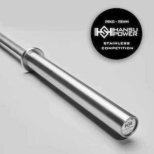 HANSU IPF APPROVED STAINLESS STEEL COMPETITION POWER BAR