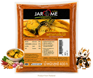 Foods: JAROME Sour Yellow Curry Paste 400 g.