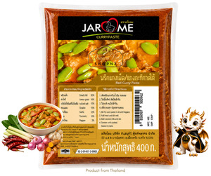 JAROME Red Curry Paste (Southern Taste) 400 g.