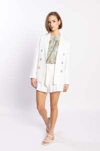 Jackets: 5052 - View Blazer - White