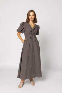 Dresses Jumpsuits: 2182 - Halo Dress - Mayan Chocolate