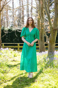 Dresses Jumpsuits: 2182 - Halo Dress - Embroidered