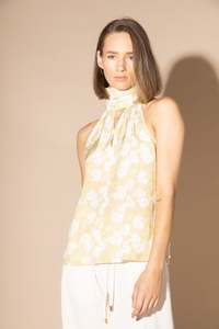 LOUGHLIN - 1237L - Hower Blouse - Limoncello