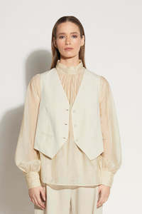 Sale: LOUGHLIN - 1253L - Ebbe Blouse - Almond