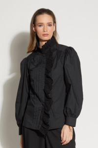 Sale: LOUGHLIN - 8026L - Rue Shirt - Black