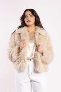 Jackets: 5082 - Miaou Jacket - Biscuit