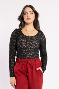 1303 - Fav Layer Top - Black