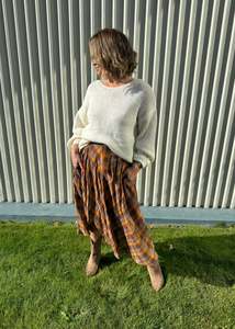 Pants: 6051 - Claire Skirt - Autumn Check