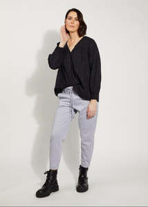 Pants: 4029 - Comfort Pant - Grey Marle
