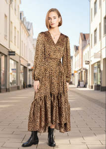 Auckland: 2149 - Macey Dress - Cheetah Print