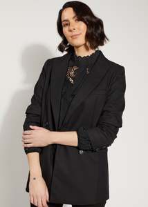Auckland: 5035 - Ava Blazer - Black