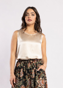 1331 - Chemise Top - Champagne