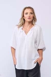 Breeze Top: BREEZE TOP - WHITE