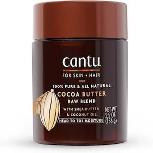 Cantu Cocoa Butter Raw Blend Shea Butter & Coconut Oil 156g (5.5oz)