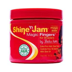 Shine ‘n Jam Magic Fingers For Braiders Extra Firm Hold King Size 454g (16oz)