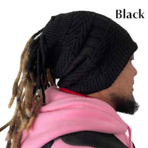 Hat / Beanie: 2-in-1 open end unisex dreadlocks hat/beanie