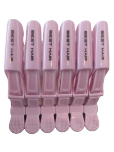 Hair sectioning clips, 6 in a pack