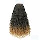 Bohemian / Goddess Crochet Braids #1B/27 - Ombre: Black / Blonde