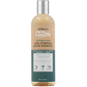 Shampoo: Dr Miracle's Non Stripping Detox Shampoo Aloe Vera & Honey 355ml (12oz)
