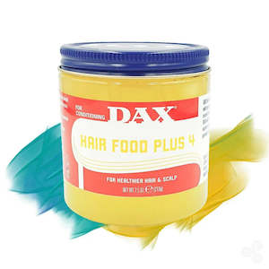 Oils Hair Food: Dax Hair Food Plus 4 For Healthier Hair and Scalp 213ml (7.5oz)