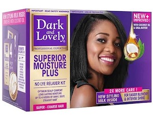 Dark And Lovely: Dark and Lovely Superior Moisture Plus Relaxer Kit