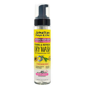 Hair Care: Jamaican Mango & Lime Braids Your Way Foam & Refresh Dry Wash 237ml (8oz)