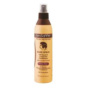 Frontpage: Sta-Sof-Fro Oil Sheen Comb Out Extra Dry Spray 500ml (16.91oz)