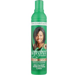 Frontpage: Sofn'Free Anti Dandruff Afro Spray Black Castor Oil 350ml