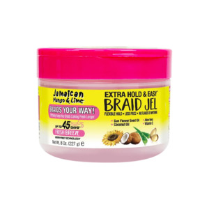 Frontpage: Jamaican Mango & Lime Braid Jel Mega Hold Anti-Frizz 227g (8oz)