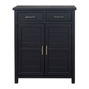 Florence Black Shoe Cabinet - Dream Furniture