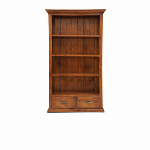 Products: Riviera 2 Drawer Bookcase 104 x 196 CM - Dream Furniture
