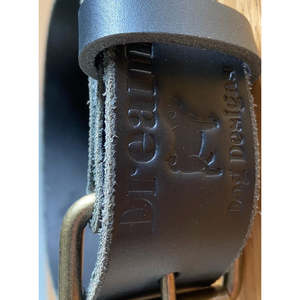 Dream Star Black Leather Collar