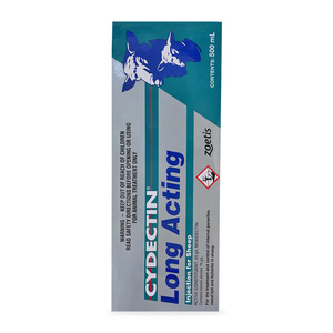 4 Drench New Zealand Cydectin LA Injection for sheep 500ml
