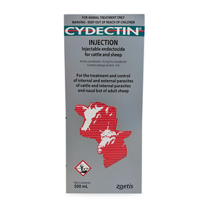 Products: 4 Drench New Zealand Cydectin Injection for Sheep & Cattle 500ml